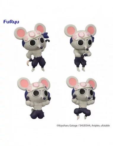 Demon Slayer: Kimetsu no Yaiba Estatuas PVC Chokotto Hikkake Petit Muki Muki Mouse 4 cm