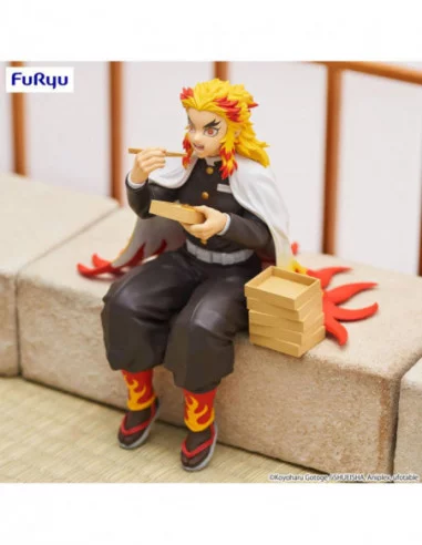 Demon Slayer: Kimetsu no Yaiba Estatua PVC Noodle Stopper Rengoku Kyojuro 14 cm