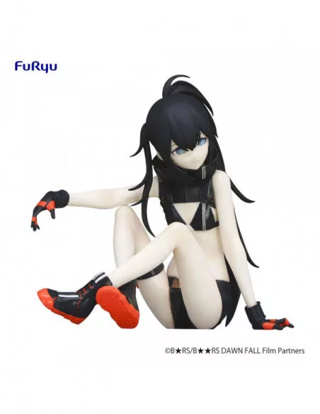 Black Rock Shooter Dawn Fall Estatua PVC Noodle Stopper Black Rock Shooter 9 cm