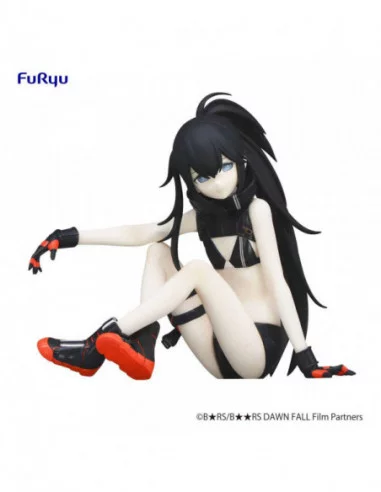 Black Rock Shooter Dawn Fall Estatua PVC Noodle Stopper Black Rock Shooter 9 cm