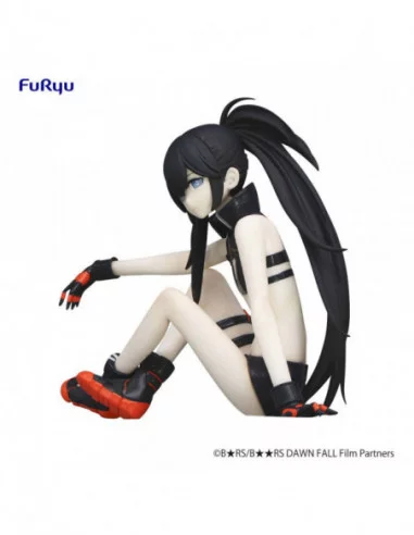 Black Rock Shooter Dawn Fall Estatua PVC Noodle Stopper Black Rock Shooter 9 cm