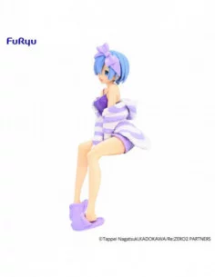Re:Zero Estatua PVC Noodle Stopper Rem Room Wear Purple Color Ver. 14 cm 2