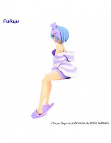 Re:Zero Estatua PVC Noodle Stopper Rem Room Wear Purple Color Ver. 14 cm