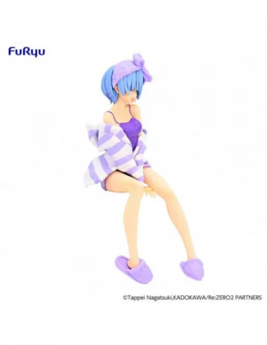 Re:Zero Estatua PVC Noodle Stopper Rem Room Wear Purple Color Ver. 14 cm