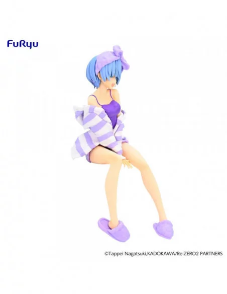 Re:Zero Estatua PVC Noodle Stopper Rem Room Wear Purple Color Ver. 14 cm