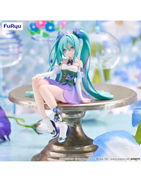 Hatsune Miku Estatua PVC Noodle Stopper Miku Flower Fairy Morning Glory 14 cm
