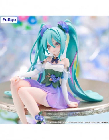 Hatsune Miku Estatua PVC Noodle Stopper Miku Flower Fairy Morning Glory 14 cm