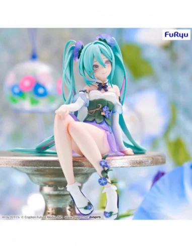 Hatsune Miku Estatua PVC Noodle Stopper Miku Flower Fairy Morning Glory 14 cm
