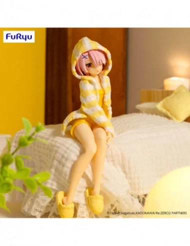 Re:Zero Estatua PVC Noodle Stopper Ram Room Wear Yellow Color Ver. 14 cm