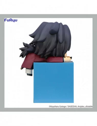 Demon Slayer: Kimetsu no Yaiba Hikkake Estatua PVC Tomioka Giyu His favorite food is Salmon and Radish 10 cm