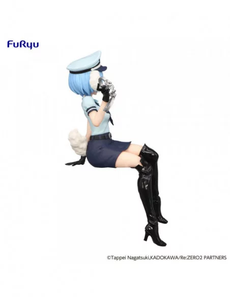 Re:Zero Starting Life in Another World Estatua PVC Noodle Stopper Rem Police Officer Cap with Dog Ears 14 cm Re:Zero Starting Life in Another World Estatua PVC Noodle Stopper Rem Police Officer Cap with Dog Ears 14 cm