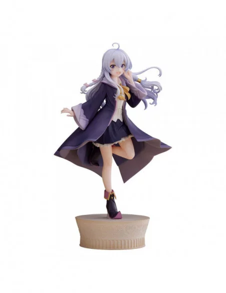 Majo no Tabitabi Estatua PVC Tenitol Elaina 22 cm