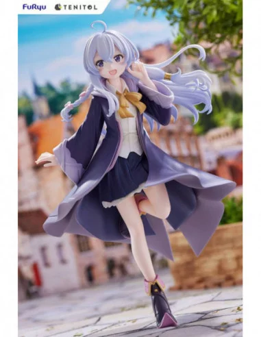 Majo no Tabitabi Estatua PVC Tenitol Elaina 22 cm