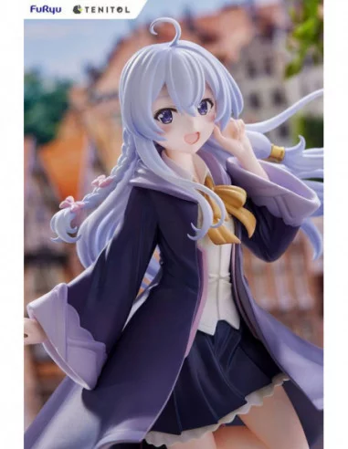 Majo no Tabitabi Estatua PVC Tenitol Elaina 22 cm