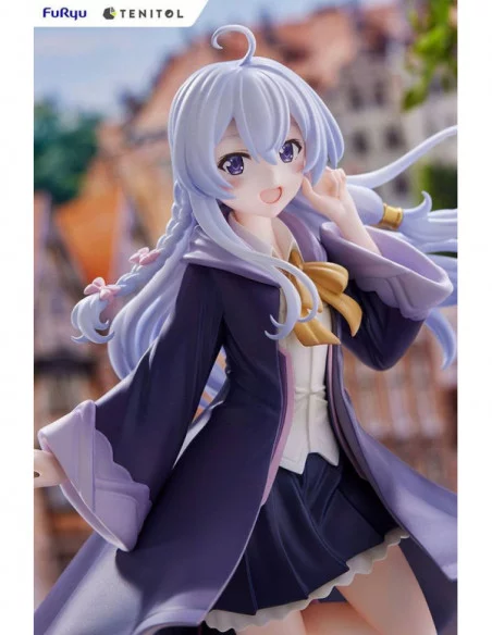 Majo no Tabitabi Estatua PVC Tenitol Elaina 22 cm