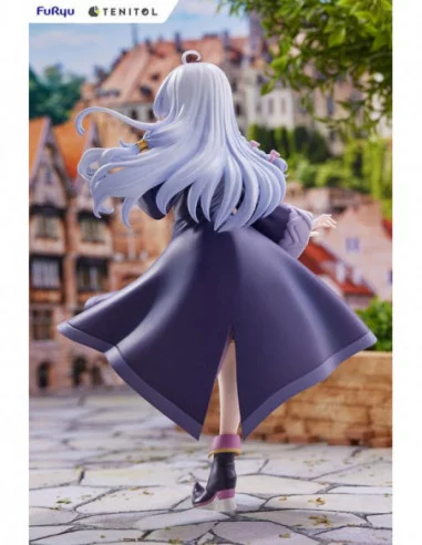 Majo no Tabitabi Estatua PVC Tenitol Elaina 22 cm