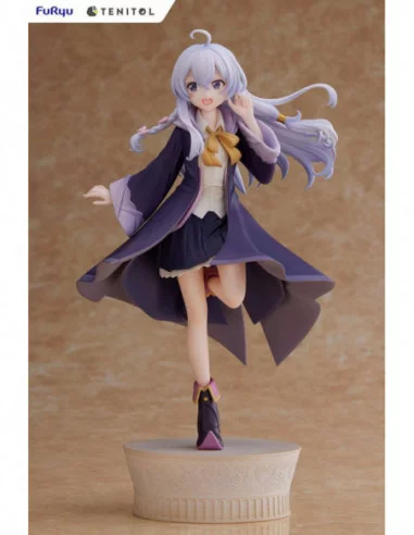 Majo no Tabitabi Estatua PVC Tenitol Elaina 22 cm