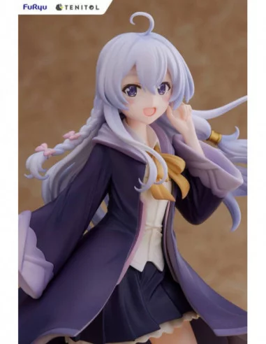 Majo no Tabitabi Estatua PVC Tenitol Elaina 22 cm