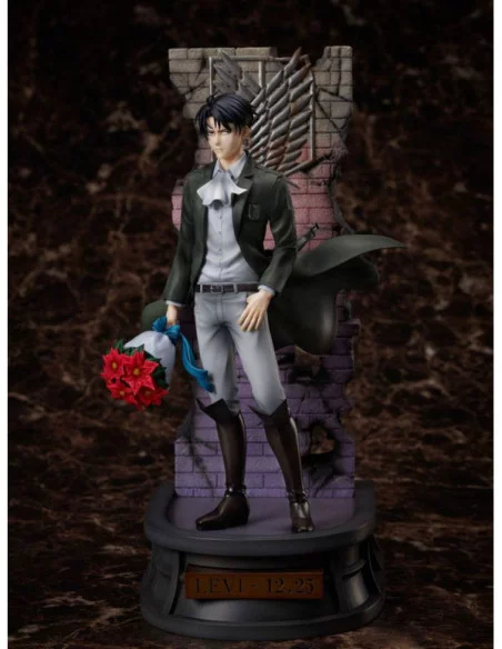 Attack on Titan The Final Season PVC Statue 1/7 Levi Birthday 30 cm Attack on Titan The Final Season PVC Statue 1/7 Levi Birthday 30 cm