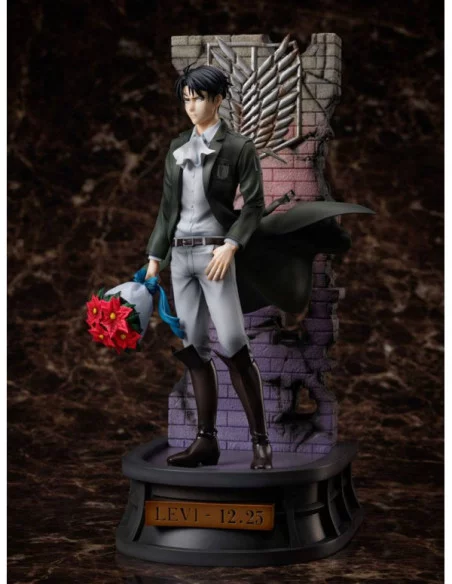 Attack on Titan The Final Season PVC Statue 1/7 Levi Birthday 30 cm Attack on Titan The Final Season PVC Statue 1/7 Levi Birthday 30 cm