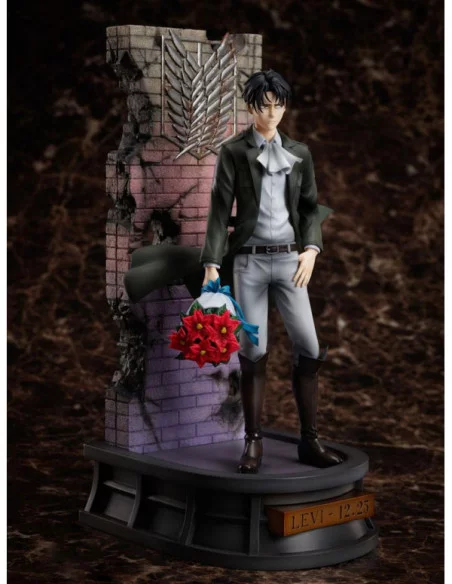 Attack on Titan The Final Season PVC Statue 1/7 Levi Birthday 30 cm Attack on Titan The Final Season PVC Statue 1/7 Levi Birthday 30 cm
