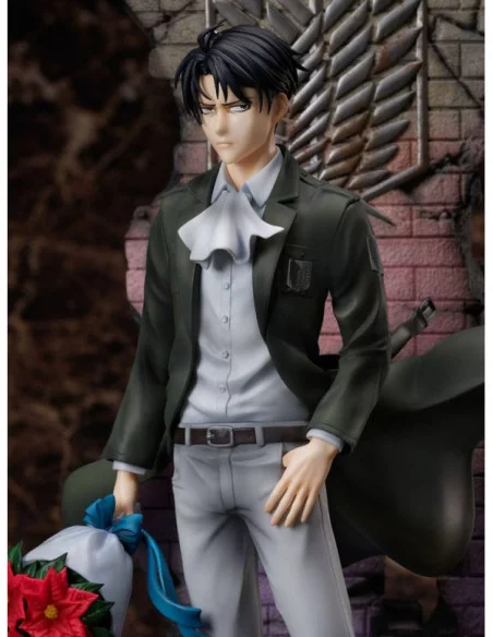 Attack on Titan The Final Season PVC Statue 1/7 Levi Birthday 30 cm Attack on Titan The Final Season PVC Statue 1/7 Levi Birthday 30 cm