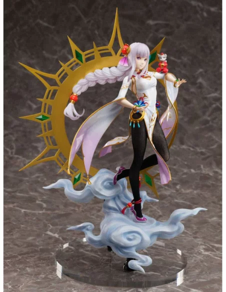 Re:ZERO -Starting Life in Another World- Estatua PVC 1/7 Emilia China Dress Ver. 38 cm Re:ZERO -Starting Life in Another World- Estatua PVC 1/7 Emilia China Dress Ver. 38 cm