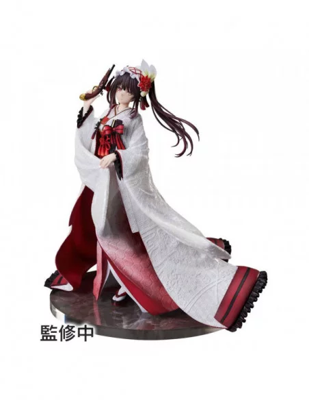 Date A Live IV Estatua PVC 1/7 Kurumi Tokisaki Shiromuku 22 cm