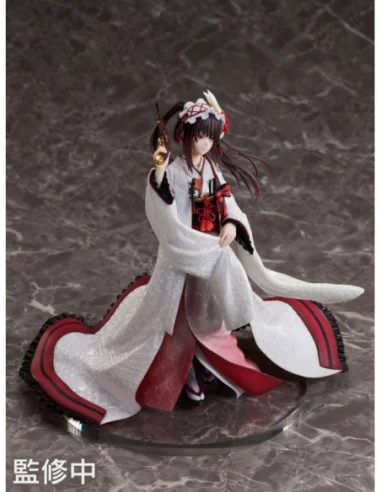 Date A Live IV Estatua PVC 1/7 Kurumi Tokisaki Shiromuku 22 cm