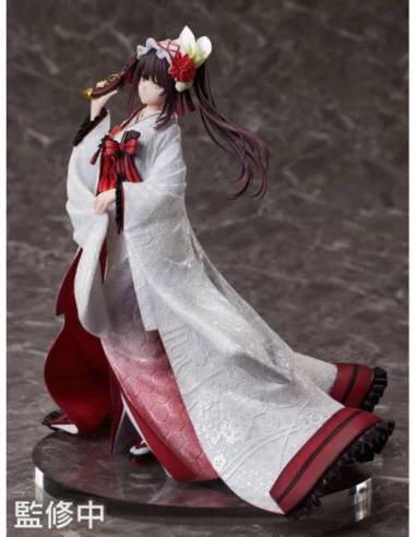 Date A Live IV Estatua PVC 1/7 Kurumi Tokisaki Shiromuku 22 cm