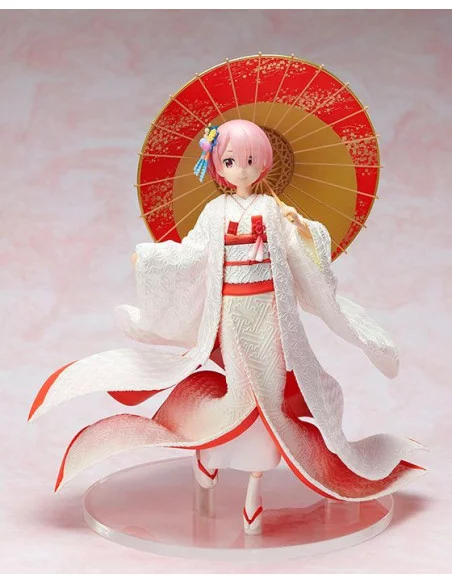 Re:ZERO -Starting Life in Another World- Estatua PVC 1/7 Ram -Shiromuku- 24 cm Re:ZERO -Starting Life in Another World- Estatua PVC 1/7 Ram -Shiromuku- 24 cm