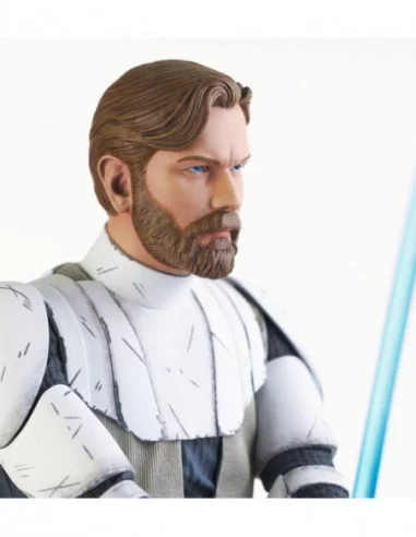 Star Wars The Clone Wars Estatua Premier Collection 1/7 Obi-Wan Kenobi 27 cm