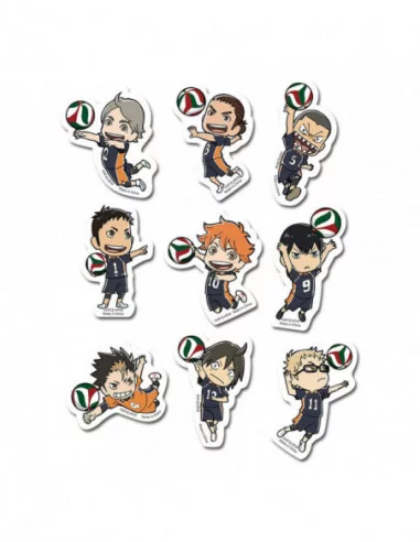Haikyu!! Set de Pegatinas Karasuno SD Die-Cut