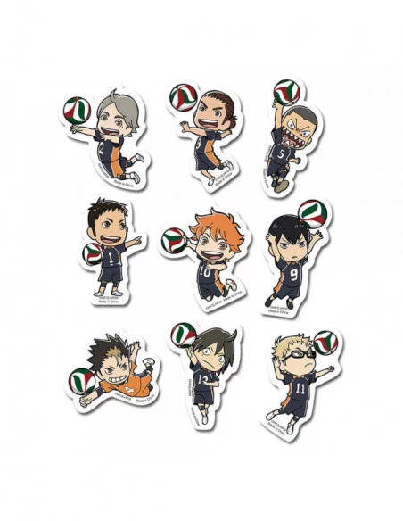 Haikyu!! Set de Pegatinas Karasuno SD Die-Cut