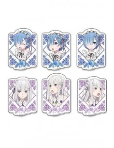 Re:Zero Starting Life in Another World Set de Pegatinas Rem & Emilia