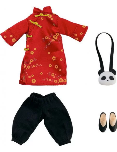 Original Character Accesorios para las Figuras Nendoroid Doll Outfit Set: Long Length Chinese Outfit (Red)