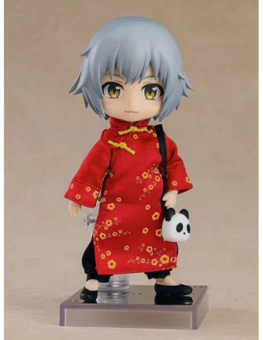 Original Character Accesorios para las Figuras Nendoroid Doll Outfit Set: Long Length Chinese Outfit (Red)