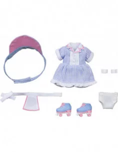 Original Character Accesorios para las Figuras Nendoroid Doll Outfit Set: Diner - Girl (Blue)