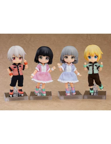 Original Character Accesorios para las Figuras Nendoroid Doll Outfit Set: Diner - Girl (Blue)