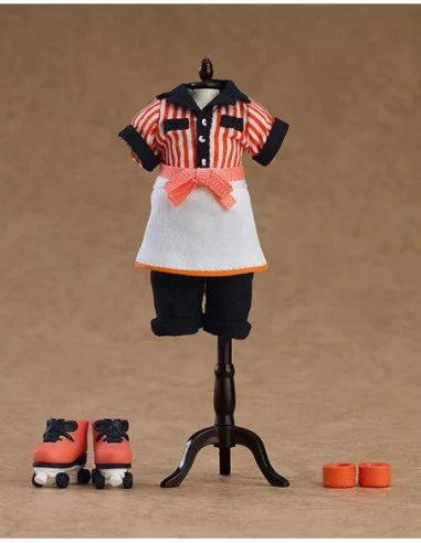 Original Character Accesorios para las Figuras Nendoroid Doll Outfit Set: Diner - Boy (Orange)