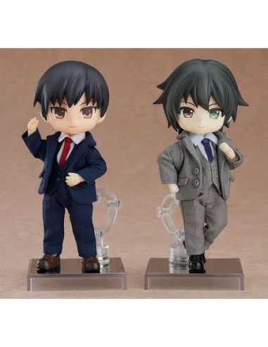 Original Character Accesorios para las Figuras Nendoroid Doll Outfit Set: Suit (Gray) (Re-Run)