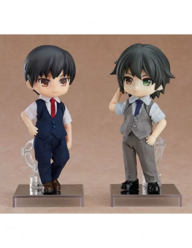 Original Character Accesorios para las Figuras Nendoroid Doll Outfit Set: Suit (Gray) (Re-Run)