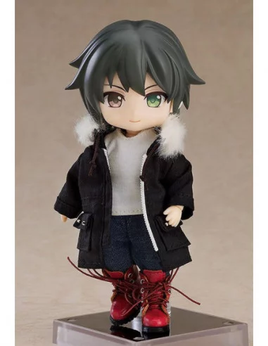 Original Character Accesorios para las Figuras Nendoroid Doll Warm Clothing Set: Boots & Mod Coat (Black)