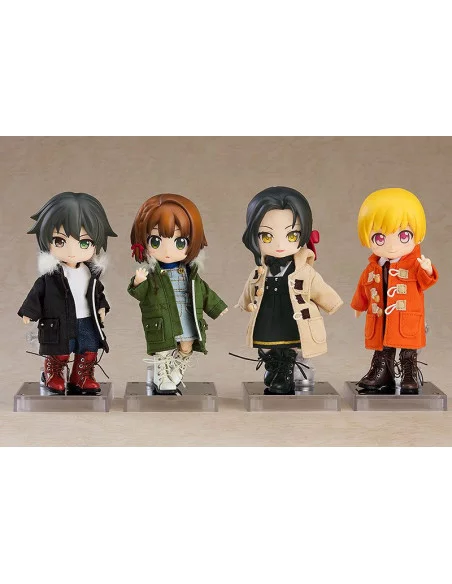 Original Character Accesorios para las Figuras Nendoroid Doll Warm Clothing Set: Boots & Mod Coat (Black) Original Character Accesorios para las Figuras Nendoroid Doll Warm Clothing Set: Boots & Mod Coat (Black)