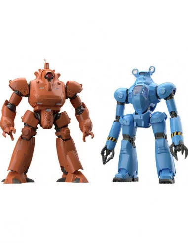 Mobile Police Patlabor Maquetas Plastic Model Kit Moderoid 1/60 HL-98 Hercules 21 & ASV99 Boxer 12 cm