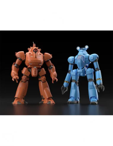 Mobile Police Patlabor Maquetas Plastic Model Kit Moderoid 1/60 HL-98 Hercules 21 & ASV99 Boxer 12 cm