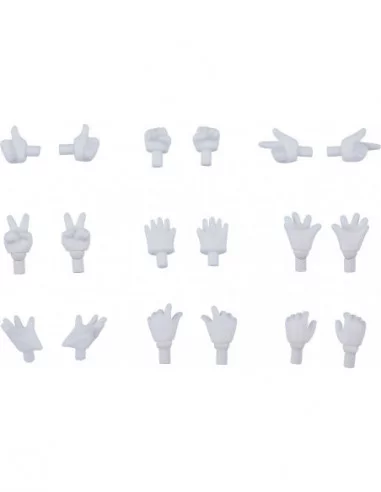 Original Character Accesorios para las Figuras Nendoroid Doll Hand Parts Set Gloves Ver. (White)
