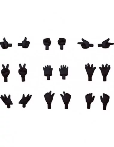 Original Character Accesorios para las Figuras Nendoroid Doll Hand Parts Set Gloves Ver. (Black)