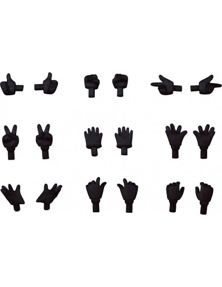 Original Character Accesorios para las Figuras Nendoroid Doll Hand Parts Set Gloves Ver. (Black)