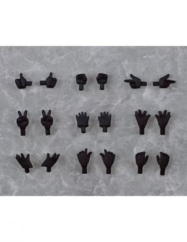 Original Character Accesorios para las Figuras Nendoroid Doll Hand Parts Set Gloves Ver. (Black)